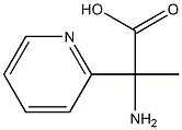 2-Pyridineaceticacid,alpha-amino-alpha-methyl-(9CI) Structure