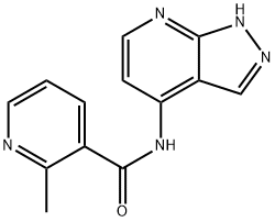 3-Pyridinecarboxamide,2-methyl-N-1H-pyrazolo[3,4-b]pyridin-4-yl-(9CI) 구조식 이미지