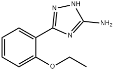 1H-1,2,4-Triazol-3-amine,5-(2-ethoxyphenyl)-(9CI) Structure