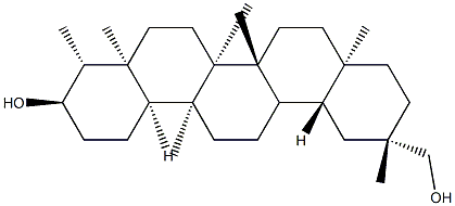 프리델란-3α,30-디올 구조식 이미지