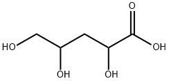 3-deoxypentonic acid Structure