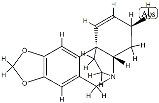 [5R,13β,19R,(+)]-1,2-Didehydrocrinan-3β-ol 구조식 이미지