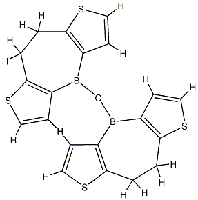 4,4'-Oxybis[8,9-dihydro-4H-borepino[3,2-b:6,7-b']dithiophene] 구조식 이미지