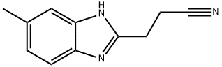 1H-벤즈이미다졸-2-프로판니트릴,5-메틸-(9CI) 구조식 이미지