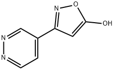 5-Isoxazolol,3-(4-pyridazinyl)-(9CI) Structure