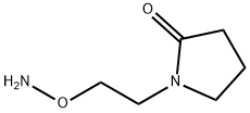 2-피롤리디논,1-[2-(아미노옥시)에틸]-(9CI) 구조식 이미지