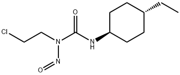 1-(2-Chloroethyl)-3-(4β-ethylcyclohexan-1α-yl)-1-nitrosourea Structure