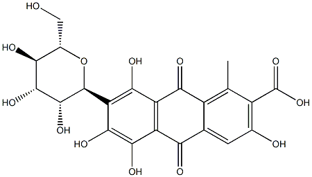 CARMINE RED Structure