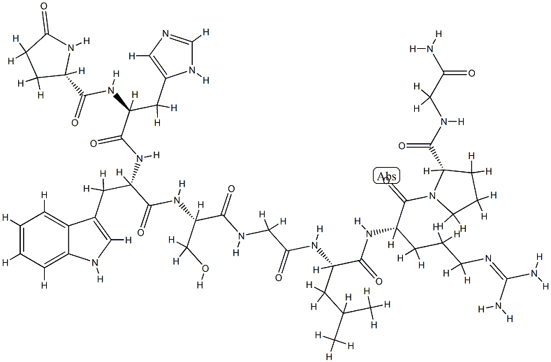 LHRH, des-Tyr(5)- Structure