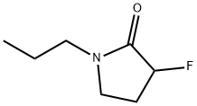 2-피롤리디논,3-플루오로-1-프로필-(9CI) 구조식 이미지