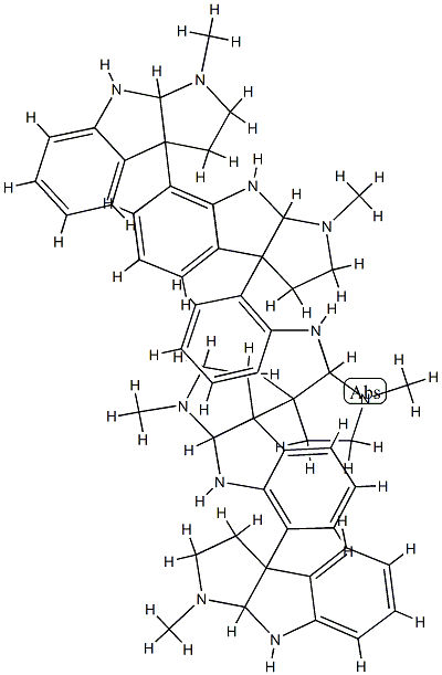 psychotridine Structure