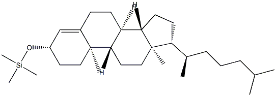 3β-[(Trimethylsilyl)oxy]cholest-4-ene Structure