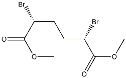 Hexanedioicacid, 2,5-dibromo-, dimethyl ester, (2R,5S)-rel- 구조식 이미지