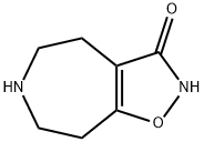 2H-Isoxazolo[4,5-d]azepin-3(4H)-one,5,6,7,8-tetrahydro-(9CI) Structure