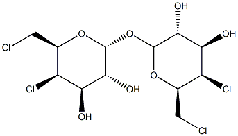 4,4',6,6'-tetrachloro-4,4',6,6'-tetradeoxygalactotrehalose Structure