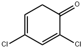 2,4-Cyclohexadien-1-one,2,4-dichloro-(9CI) Structure