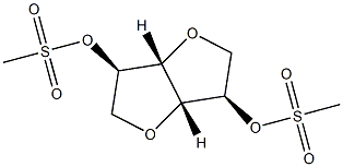 2-O,5-O-비스(메틸설포닐)-1,4:3,6-디안하이드로-D-이디톨 구조식 이미지