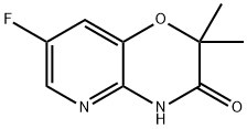 2H-Pyrido[3,2-b]-1,4-oxazin-3(4H)-one,7-fluoro-2,2-dimethyl-(9CI) 구조식 이미지
