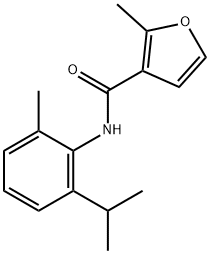 3-Furancarboxamide,2-methyl-N-[2-methyl-6-(1-methylethyl)phenyl]-(9CI) 구조식 이미지