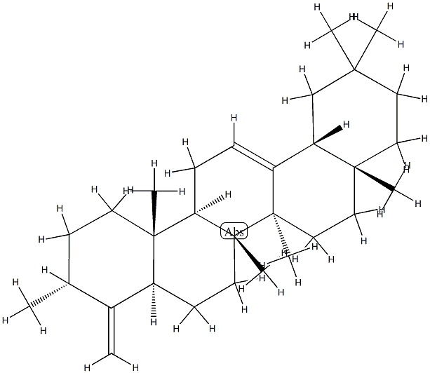 3α-Methyl-24-noroleana-4(23),12-diene 구조식 이미지