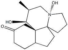 (8S) -8α, 13β-дигидроксисерратинан-5-он структурированное изображение