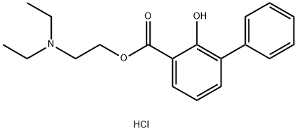 xenysalate hydrochloride Structure