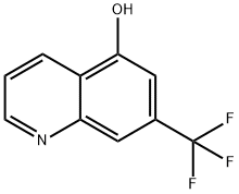 7-(trifluoromethyl)quinolin-5-ol 구조식 이미지