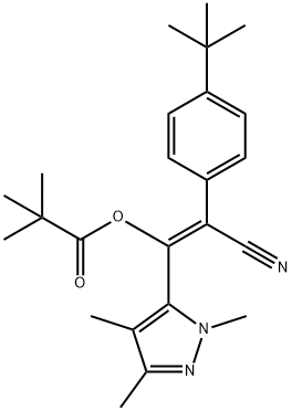 Cyenopyrafen Structure