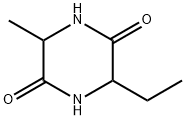 2,5-Piperazinedione,3-ethyl-6-methyl-(8CI,9CI) 구조식 이미지
