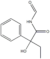 α-Ethyl-N-formyl-α-hydroxybenzeneacetamide Structure