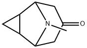 9-Azatricyclo[3.3.1.02,4]nonan-7-one,9-methyl-(9CI) Structure