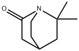 1-Azabicyclo[2.2.2]octan-2-one,6,6-dimethyl-(9CI) 구조식 이미지