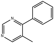 Pyrimidine, 5-methyl-4-phenyl- (6CI,9CI) Structure