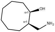 시클로옥탄올,2-(aMinoMethyl)-,(1R,2R)-rel- 구조식 이미지