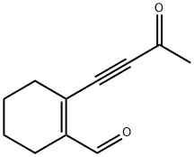 1-Cyclohexene-1-carboxaldehyde,2-(3-oxo-1-butynyl)-(9CI) 구조식 이미지