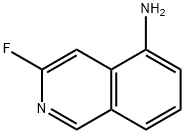 5-Isoquinolinamine,3-fluoro-(9CI) Structure