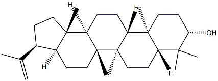 Hopa-22(29)-ene 3β-ol Structure