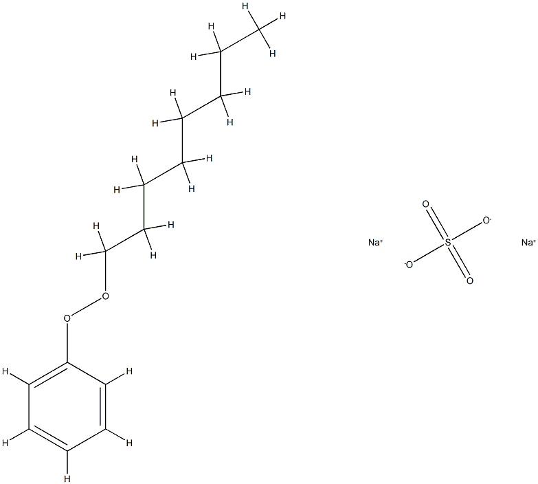 Poly(oxy-1,2-ethanediyl), .alpha.-sulfo-.omega.-(4-octylphenoxy)-, sodium salt Structure