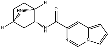 Pyrrolo[1,2-c]pyrimidine-3-carboxamide, N-(1S,2R,4R)-7-azabicyclo[2.2.1]hept- Structure