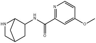 2-Pyridinecarboxamide,N-2-azabicyclo[2.2.1]hept-6-yl-4-methoxy-(9CI) Structure