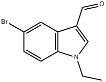 1H-Indole-3-carboxaldehyde,5-bromo-1-ethyl-(9CI) Structure