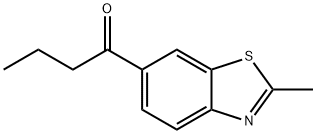 1-Butanone,1-(2-methyl-6-benzothiazolyl)-(7CI,8CI) Structure