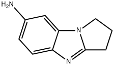 1H-Pyrrolo[1,2-a]benzimidazol-7-amine,2,3-dihydro-(9CI) Structure