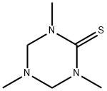 1,3,5-Triazine-2(1H)-thione,tetrahydro-1,3,5-trimethyl-(9CI) Structure