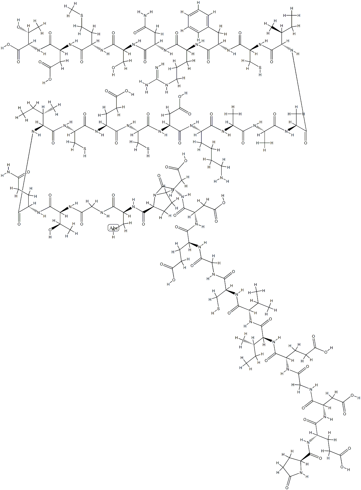 CROTOXIN, A-SUBUNIT Structure