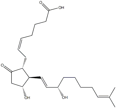 20-isopropylidene prostaglandin E2 Structure