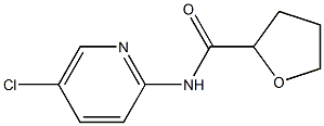 2-푸란카르복스아미드,N-(5-클로로-2-피리디닐)테트라히드로-(9CI) 구조식 이미지