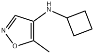 4-Isoxazolamine,N-cyclobutyl-5-methyl-(9CI) 구조식 이미지