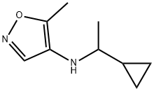 4-이속사졸라민,N-(1-사이클로프로필에틸)-5-메틸-(9CI) 구조식 이미지