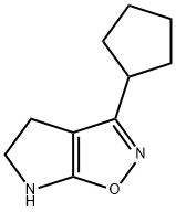 4H-Pyrrolo[3,2-d]isoxazole,3-cyclopentyl-5,6-dihydro-(9CI) 구조식 이미지